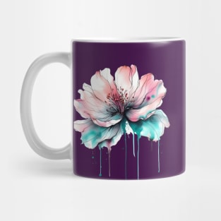 Watercolor Flower Mug